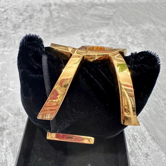 Saint Laurent YSL Monogram Gold Bracelet - Picture 10 of 14